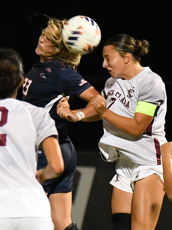 Santa Clara handed UTSA women's soccer its first loss of the season on Thursday at Park West. - photo by Joe Alexander