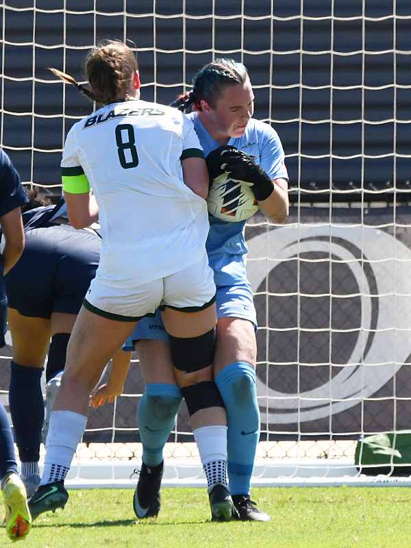 Jasmine Kessler: UTSA women's soccer's 2-1 victory over UAB on Sunday, Oct. 11, 2026, at Park West. - photo by Joe Alexander