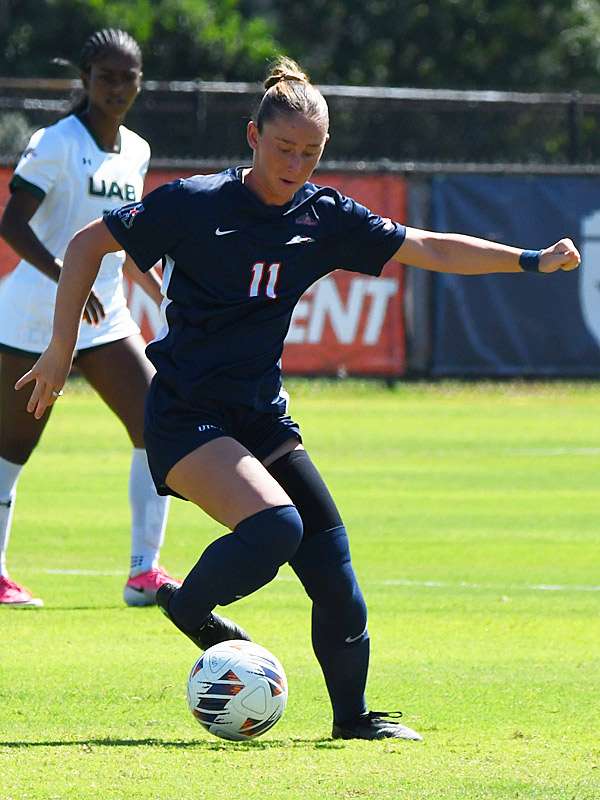 Addi O'Kelley: UTSA women's soccer's 2-1 victory over UAB on Sunday, Oct. 11, 2026, at Park West. - photo by Joe Alexander