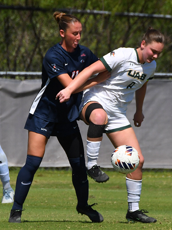 Addi O'Kelley: UTSA women's soccer's 2-1 victory over UAB on Sunday, Oct. 11, 2026, at Park West. - photo by Joe Alexander