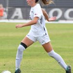 Kacey Grahmann. UTSA beat Temple 1-0 in American Conference women's soccer at Park West, Sunday, Oct. 25, 2026. - photo by Joe Alexander