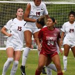 Sofia Peters. UTSA beat Temple 1-0 in American Conference women's soccer at Park West, Sunday, Oct. 25, 2026. - photo by Joe Alexander