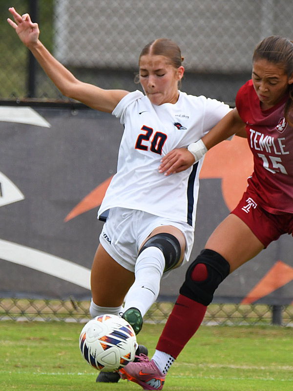 Sabrina Taber. UTSA beat Temple 1-0 in American Conference women's soccer at Park West, Sunday, Oct. 25, 2026. - photo by Joe Alexander