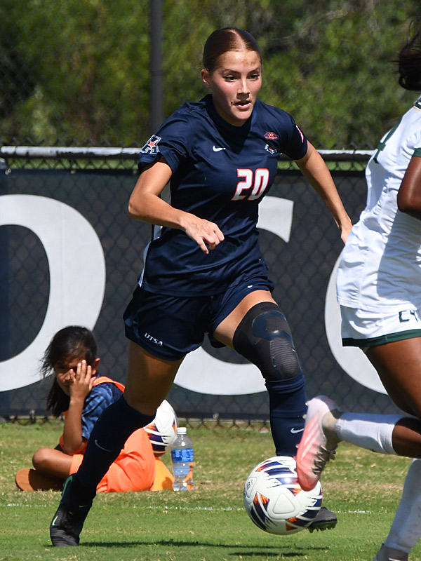 Sabrina Taber: UTSA women's soccer's 2-1 victory over UAB on Sunday, Oct. 11, 2026, at Park West. - photo by Joe Alexander