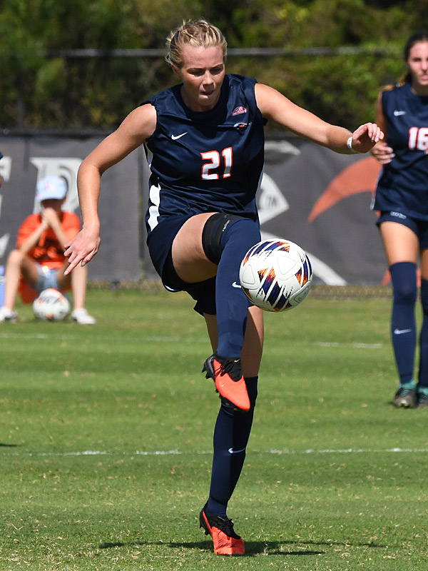 Caroline Pelkofski: UTSA women's soccer's 2-1 victory over UAB on Sunday, Oct. 11, 2026, at Park West. - photo by Joe Alexander