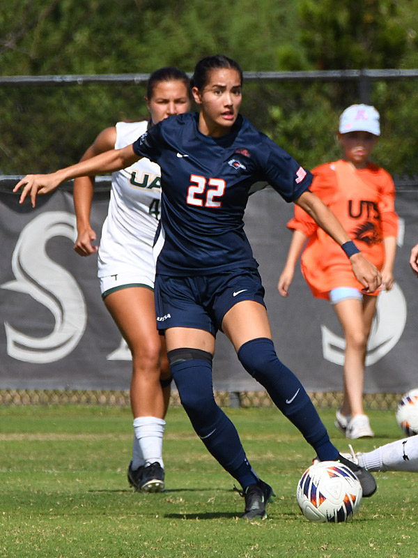 Olivia Christodoulides: UTSA women's soccer's 2-1 victory over UAB on Sunday, Oct. 11, 2026, at Park West. - photo by Joe Alexander