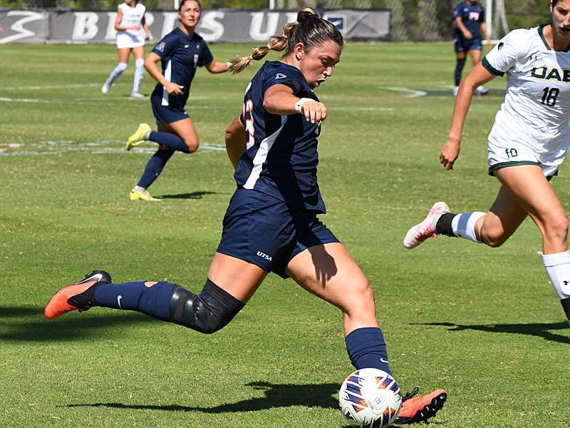 Brooklyn Bailey: UTSA women's soccer's 2-1 victory over UAB on Sunday, Oct. 11, 2026, at Park West. - photo by Joe Alexander