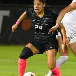 Aaliyaiah Durden. UTSA women's soccer lost to Rice 3-0 on Friday, Oct. 2, 2026, at Park West in American Conference action. - photo by Joe Alexander