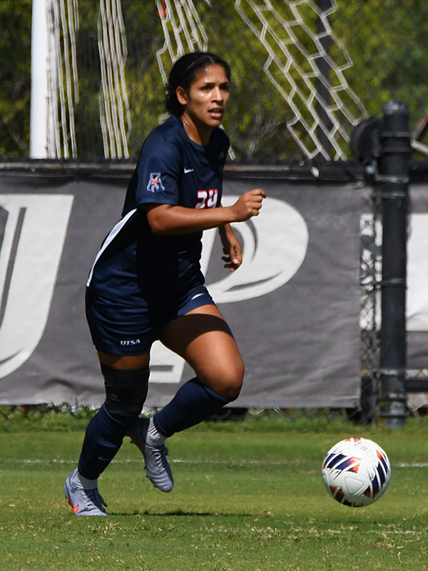 Aaliyaiah Durden: UTSA women's soccer's 2-1 victory over UAB on Sunday, Oct. 11, 2026, at Park West. - photo by Joe Alexander