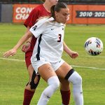 Bri Carrigan. UTSA beat Temple 1-0 in American Conference women's soccer at Park West, Sunday, Oct. 25, 2026. - photo by Joe Alexander