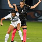 Bri Carrigan. UTSA women's soccer lost to Rice 3-0 on Friday, Oct. 2, 2026, at Park West in American Conference action. - photo by Joe Alexander