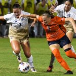 Bri Carrigan. UTSA women's soccer tied Tulsa 1-1 on Thursday, Oct. 15, 2026, at Park West. - photo by Joe Alexander