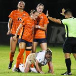 Bri Carrigan. UTSA women's soccer tied Tulsa 1-1 on Thursday, Oct. 15, 2026, at Park West. - photo by Joe Alexander