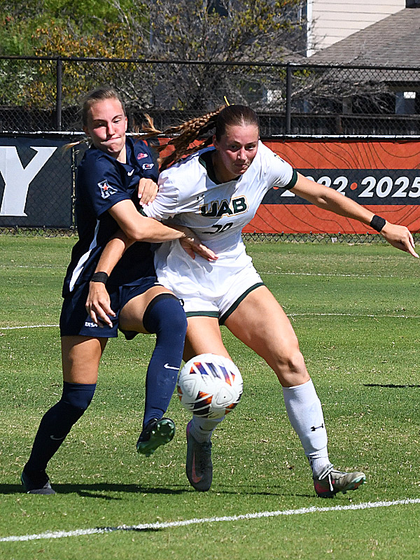 Bri Carrigan: UTSA women's soccer's 2-1 victory over UAB on Sunday, Oct. 11, 2026, at Park West. - photo by Joe Alexander