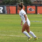 Leah Varela scored on a first-half penalty kick as UTSA beat Temple 1-0 in American Conference women's soccer on Sunday, Oct. 25, 2026, at Park West. - photo by Joe Alexander