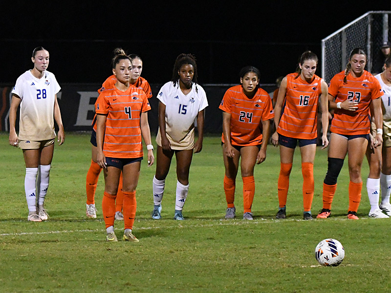 UTSA women's soccer tied Tulsa 1-1 on Leah Varela's penalty kick goal in the second half on Thursday, Oct. 15, 2026, at Park West. - photo by Joe Alexander