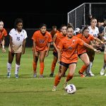 UTSA women's soccer tied Tulsa 1-1 on Leah Varela's penalty kick goal in the second half on Thursday, Oct. 15, 2026, at Park West. - photo by Joe Alexander