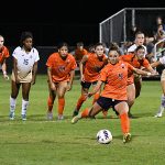 UTSA women's soccer tied Tulsa 1-1 on Leah Varela's penalty kick goal in the second half on Thursday, Oct. 15, 2026, at Park West. - photo by Joe Alexander