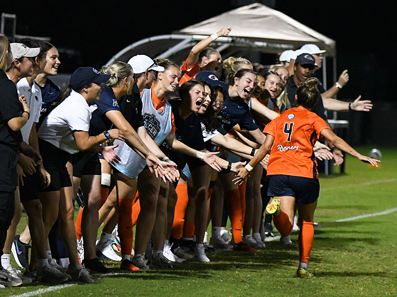 UTSA women's soccer tied Tulsa 1-1 on Leah Varela's penalty kick goal in the second half on Thursday, Oct. 15, 2026, at Park West. - photo by Joe Alexander