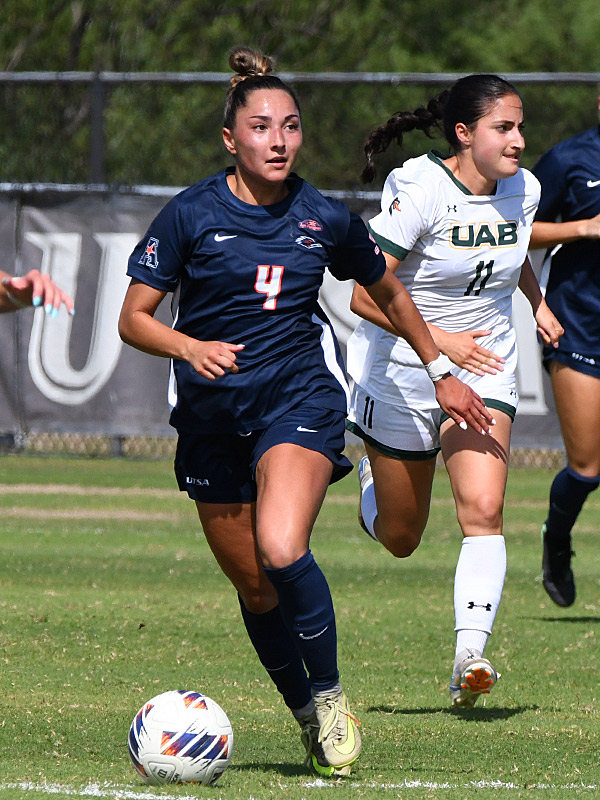 Leah Varela: UTSA women's soccer's 2-1 victory over UAB on Sunday, Oct. 11, 2026, at Park West. - photo by Joe Alexander