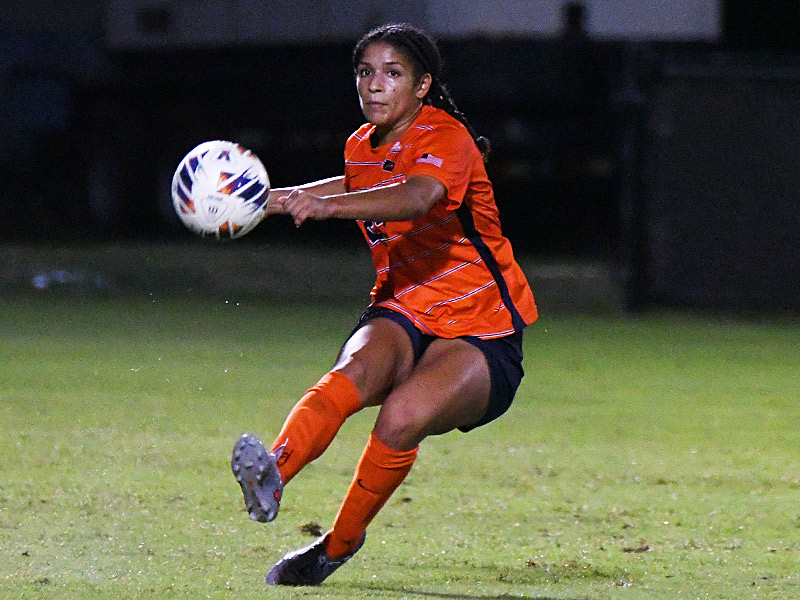 Aaliyaiah Durden. UTSA women's soccer tied Tulsa 1-1 on Thursday, Oct. 15, 2026, at Park West. - photo by Joe Alexander