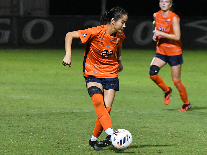 Olivia Christodoulides. UTSA women's soccer tied Tulsa 1-1 on Thursday, Oct. 15, 2026, at Park West. - photo by Joe Alexander